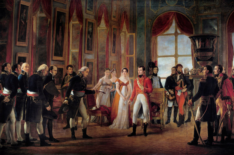 Napoleon receiving the senators and declaring himself emperor, 18th May 1804 od Georges Rouget