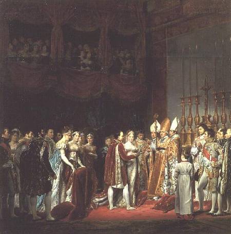 The Marriage of Napoleon I (1769-1821) and Marie Louise (1791-1847) Archduchess of Austria, 2nd Apri od Georges Rouget