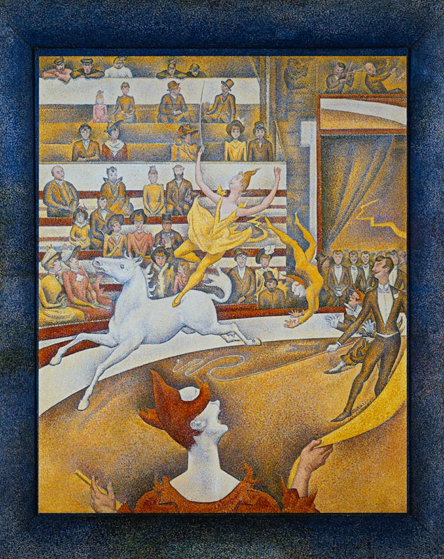 Seurat / Le cirque / 1891 od Georges Seurat