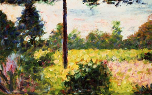 Barbizon Forest od Georges Seurat