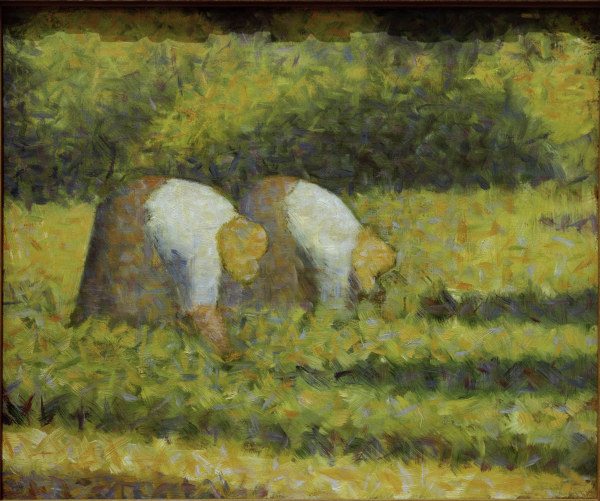 G.Seurat, Bäuerinnen bei der Arbeit od Georges Seurat