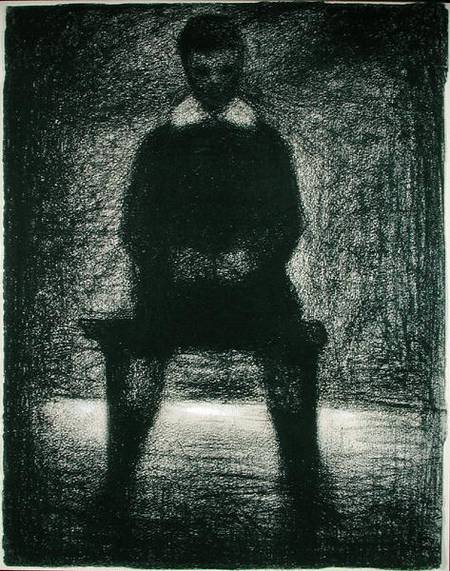 Maurice Appert Seated od Georges Seurat