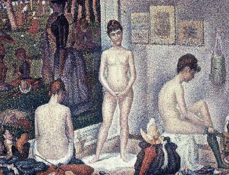 The Models od Georges Seurat