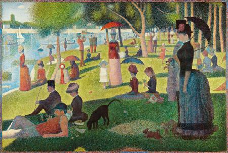 A Sunday afternoon on the island of La grandee Jatte
