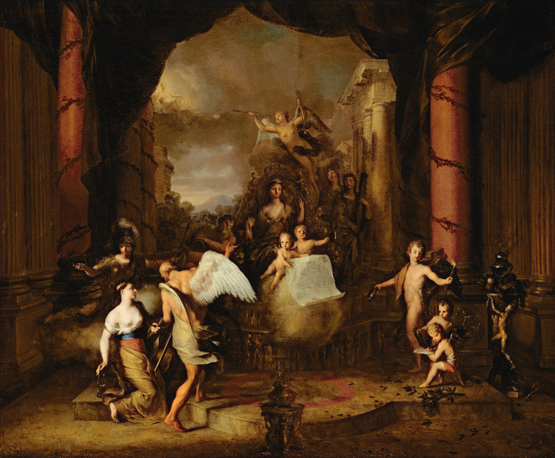 Allegory of the city of Amsterdam od Gerard de Lairesse