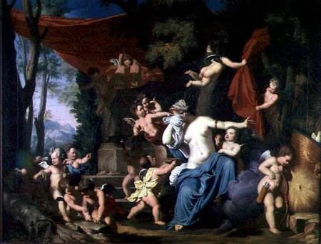 Venus Mourning Adonis od Gerard de Lairesse