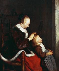 Mother worries od Gerard ter Borch or Terborch
