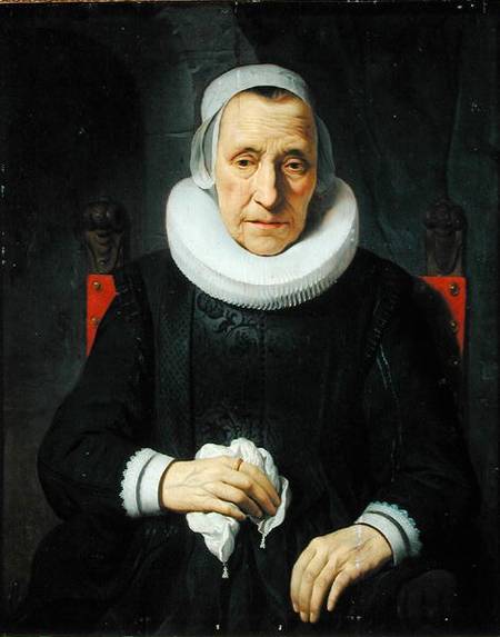 Portrait of an Old Woman od Gerbrand van den Eeckhout