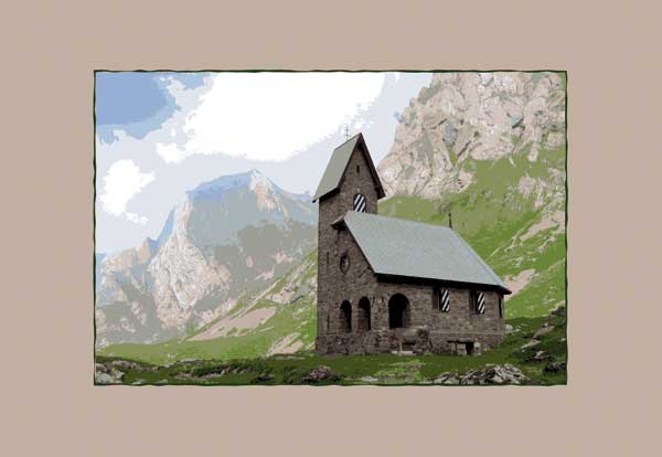 Schweiz Ebenalp Kirche od Andreas Gerlach
