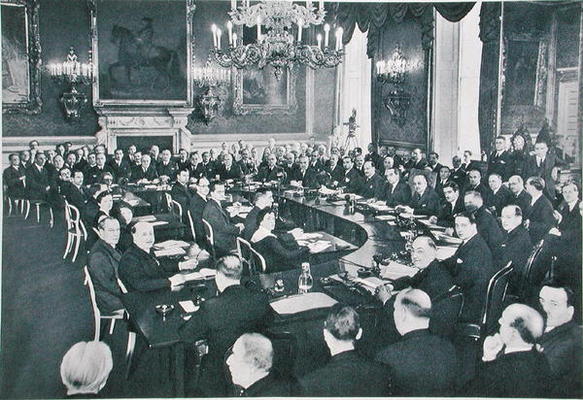 The St. James's Palace Conference, London, 19th March 1936, from 'Deutsche Gedenkhalle: Das Neue Deu od German Photographer, (20th century)