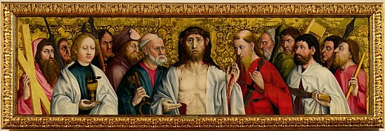 Christ and the Twelve Apostles od German School