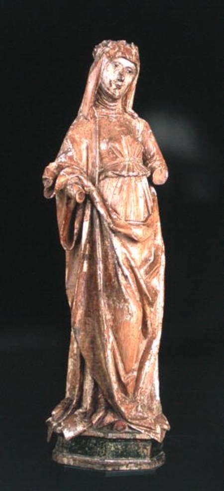 St. Elizabeth of Hungary (1207-31) od German School