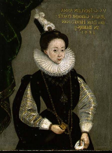 Portrait of Anna Maria, Duchess of Bavaria od German School