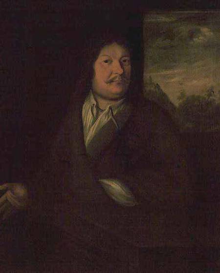 Portrait of Johann Ambrosius Bach (1645-95) od German School
