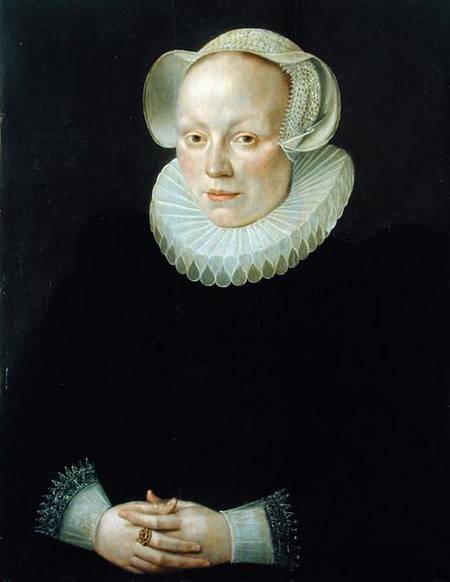 Portrait of a Woman od German School