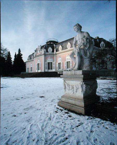 Sculpture in the park at Schloss Benrath (photo) od German School