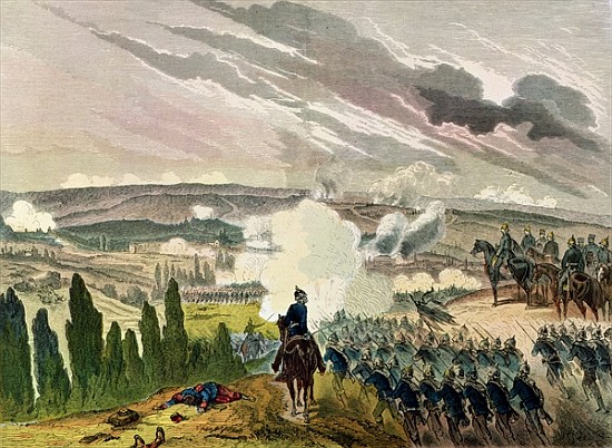 The Battle of Sedan, 1st September 1870 od German School
