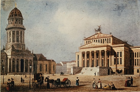 The Royal Theatre and the New Church od German School
