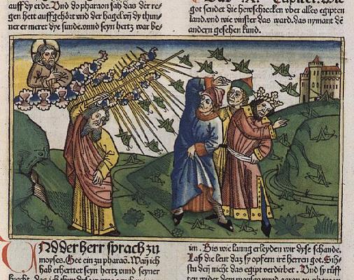 Exodus od German School, (15th century)