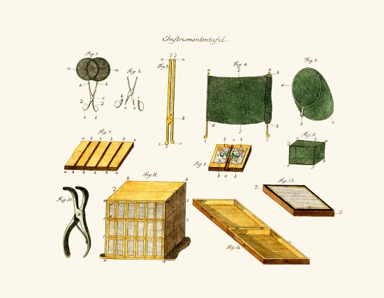 Instruments od German School, (18th century)