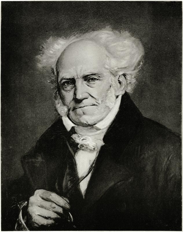 Arthur Schopenhauer od German School, (19th century)