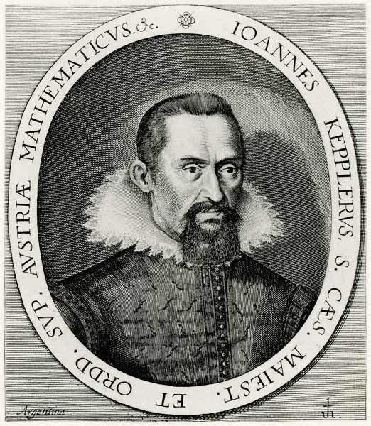 Johannes Kepler od German School, (19th century)