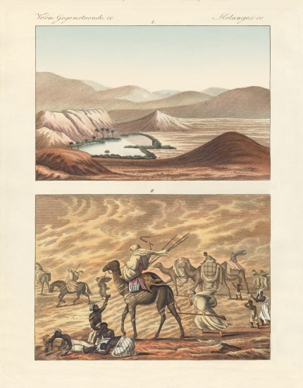 About the Sahara od German School, (19th century)