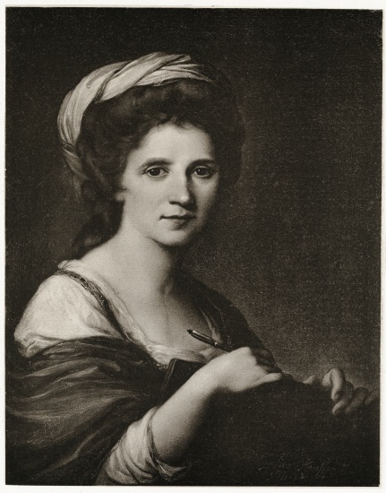 Angelika Kaufmann od German School, (19th century)