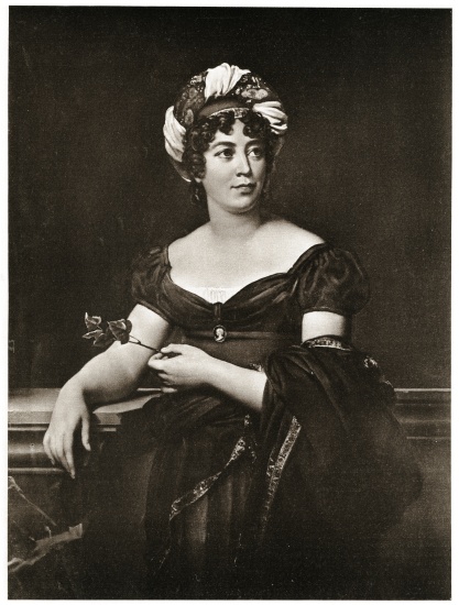 Anne Louise Germaine von Staël-Holstein od German School, (19th century)