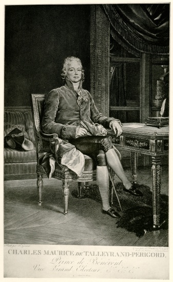 Charles Maurice Herzog von Talleyrand-Périgord od German School, (19th century)