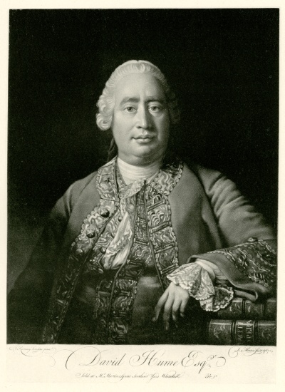 David Hume od German School, (19th century)