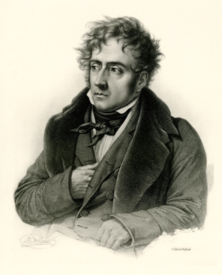 François René Vicomte de Châteaubriand od German School, (19th century)