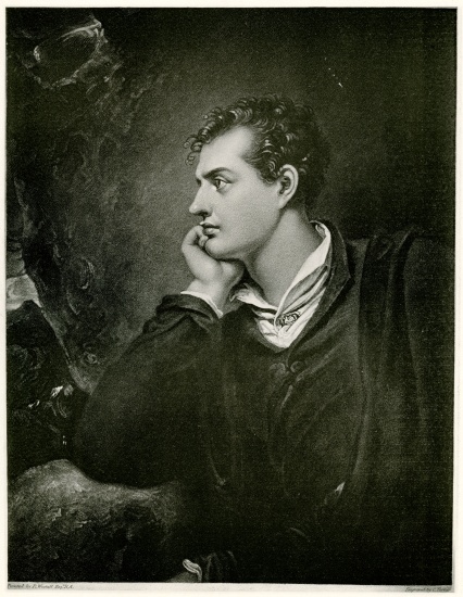 George Noel Gordon Lord Byron od German School, (19th century)