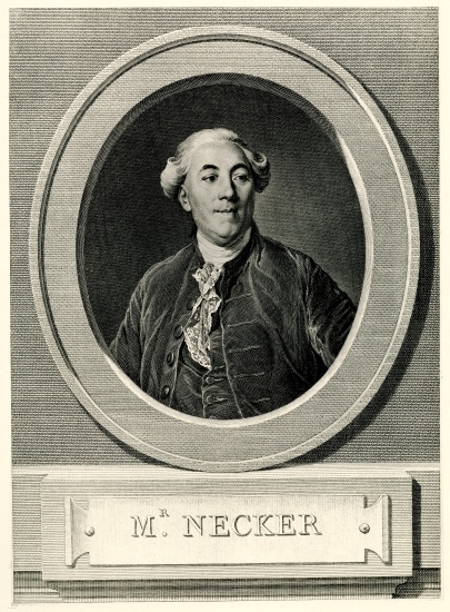 Jacques Necker od German School, (19th century)