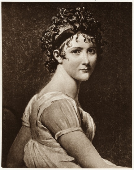 Jeanne Françoise Adelaide Récamier od German School, (19th century)