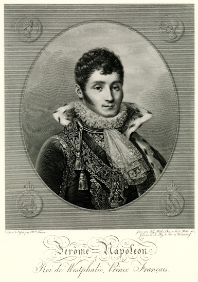 Jérome Bonaparte od German School, (19th century)
