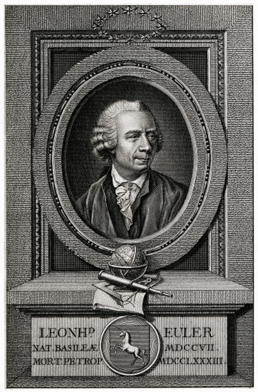 Leonhard Euler od German School, (19th century)