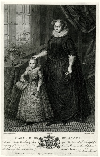 Maria Stuart od German School, (19th century)