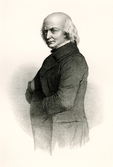 Pierre Jean de Béranger od German School, (19th century)