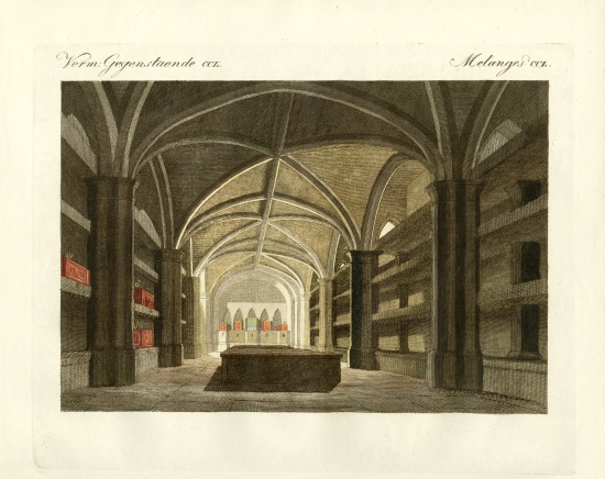 The King's crypt of Windsor od German School, (19th century)