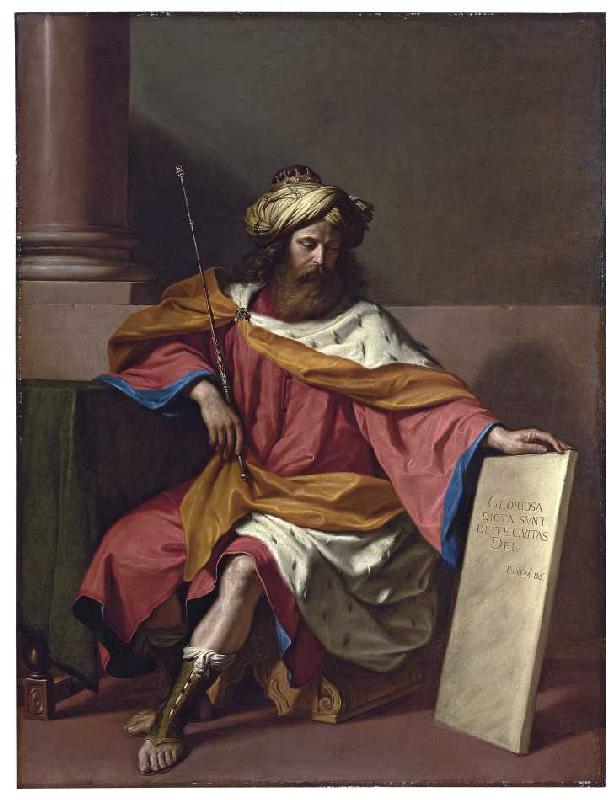 König David od G. Francesco (Guercino) Barbieri