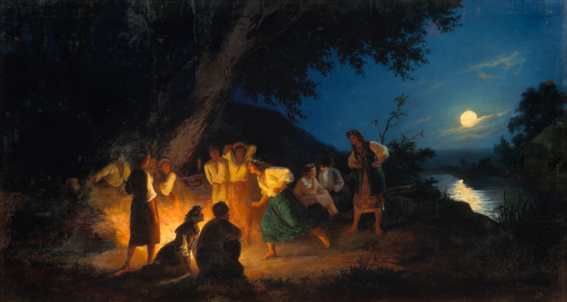 The Ivan-Kupala night. od G.I. Semiradski