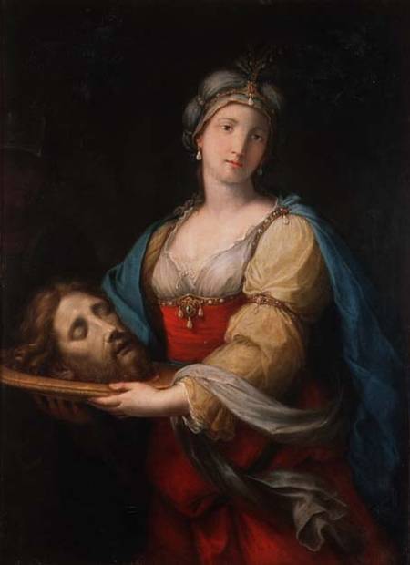 Salome with the head of St. John the Baptist (pair of 78387) od Giacomo Zoboli
