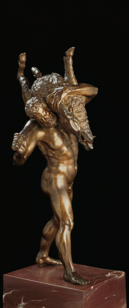 Hercules and the Erymanthian Boar od Giambologna