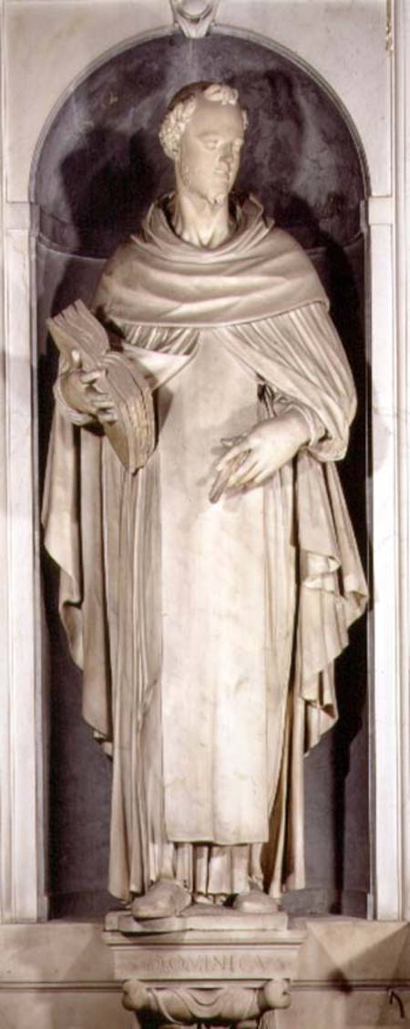 St. Dominic, niche from the Salviati Chapel od Giambologna