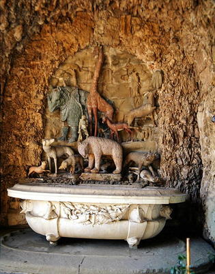 Grotto of the Animals, 1565-9 (stone and bronze) od Giambologna