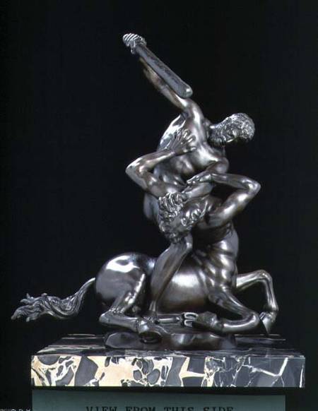 Hercules and the Centaur Eurytion od Giambologna