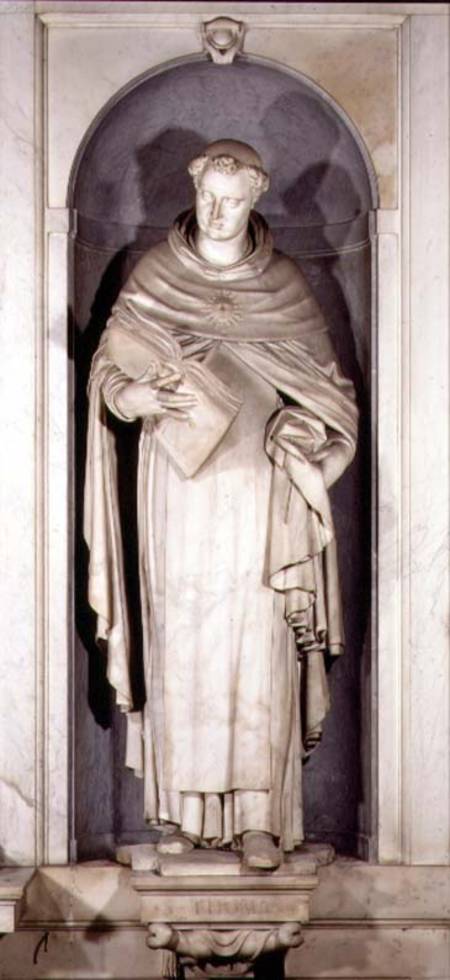 St. Thomas, niche from the Salviati chapel od Giambologna