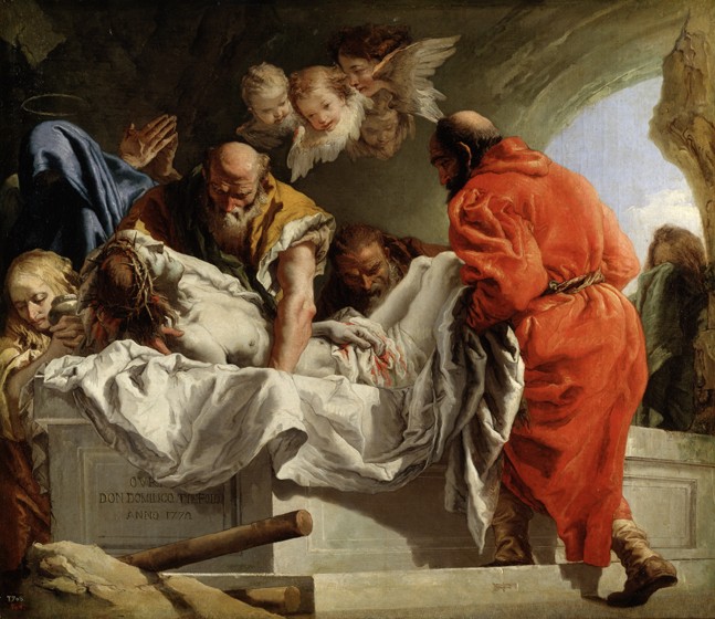 The Entombment of Christ od Giandomenico Tiepolo