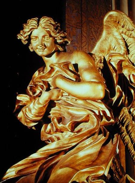 Angel from the tabernacle in the Blessed Sacrament Chapel od Gianlorenzo Bernini